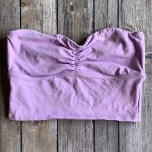 VS PINK Purple Crop Size S